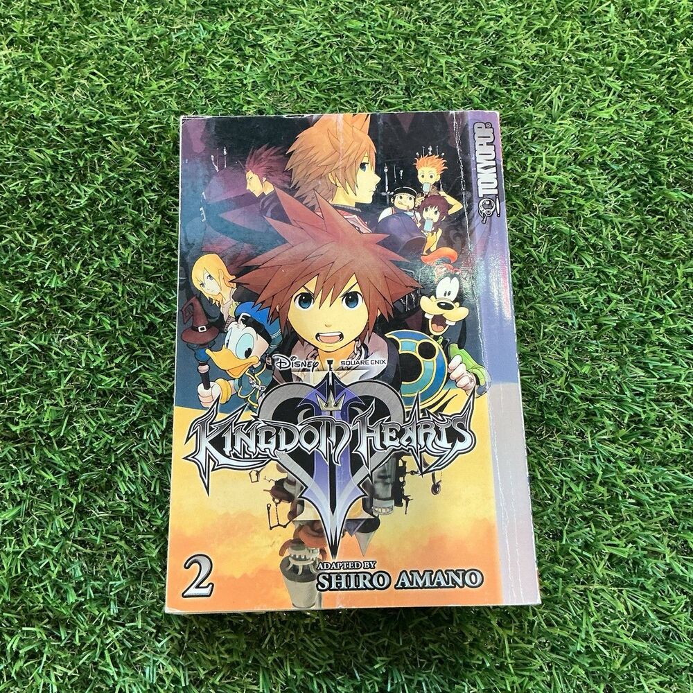 Kingdom Hearts II Vol 2 Manga Shiro Amano Tokyopop Disney Square Enix Paperback